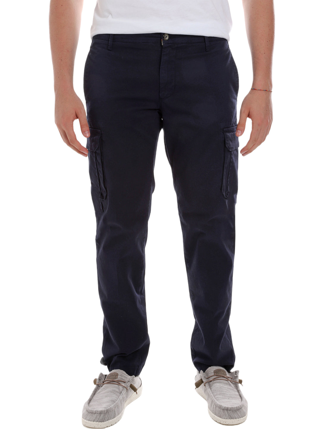 Pantaloni Blu Borgoni Milano