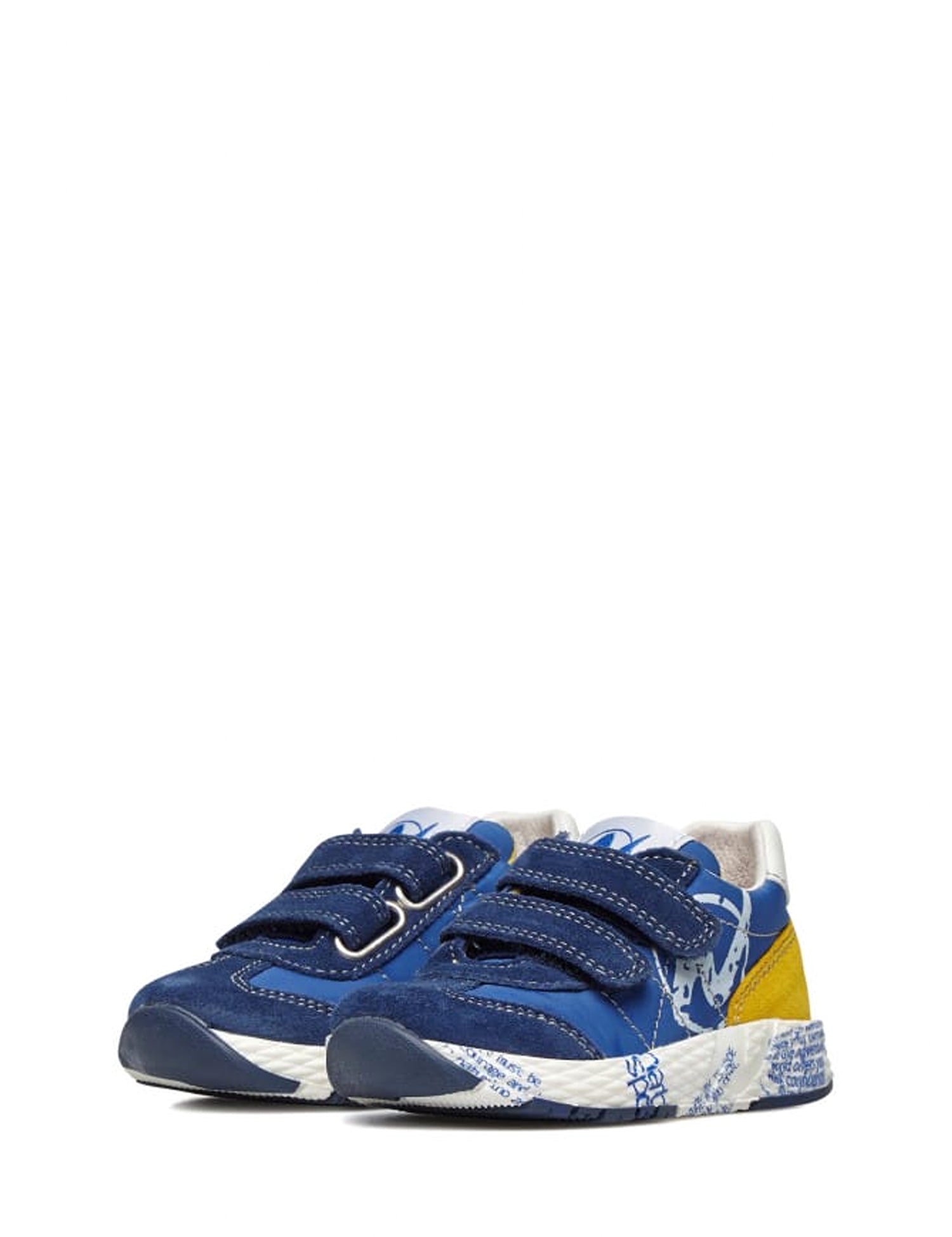 Scarpe con strappi Blu Giallo Naturino