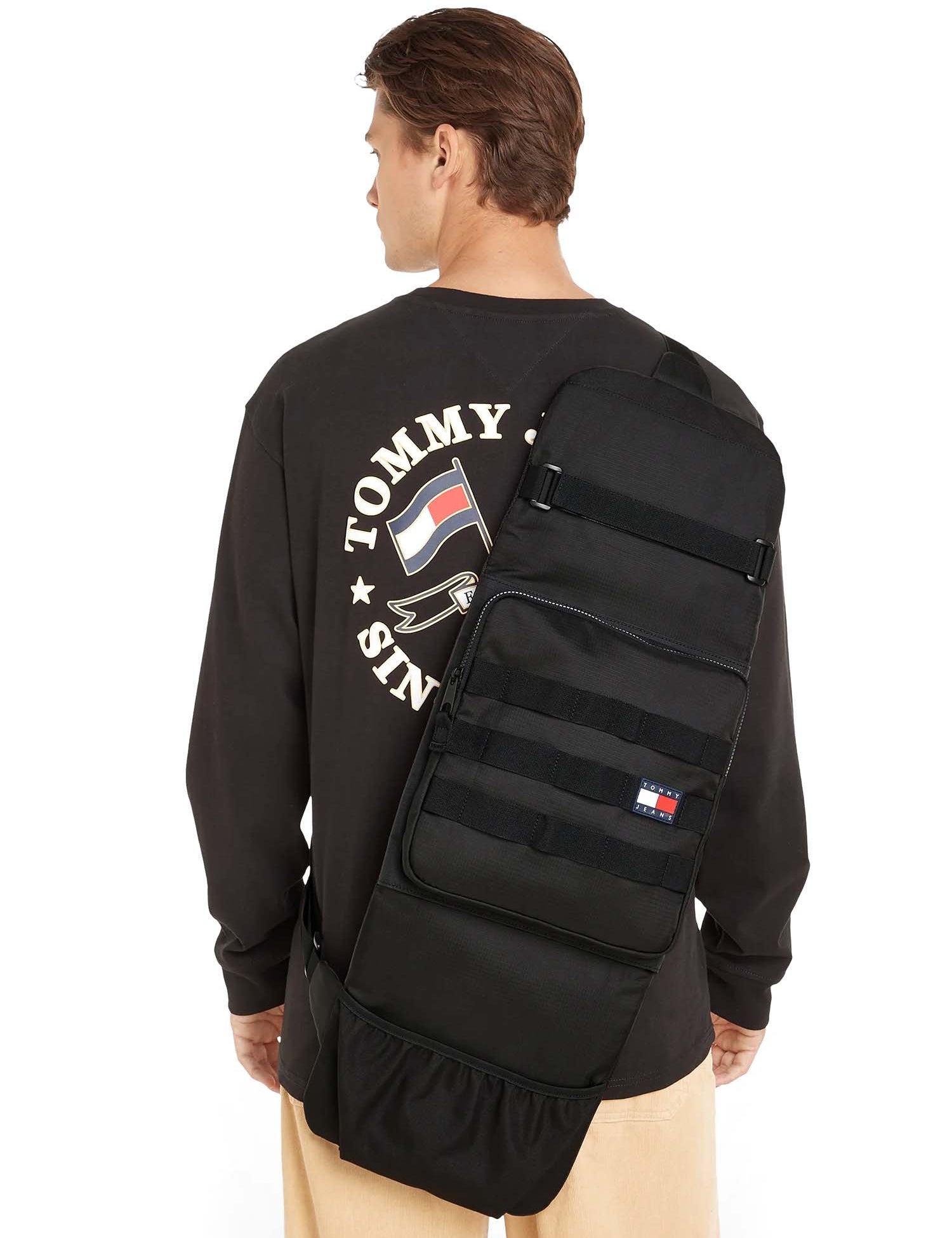 Tracolla Nero Tommy Jeans