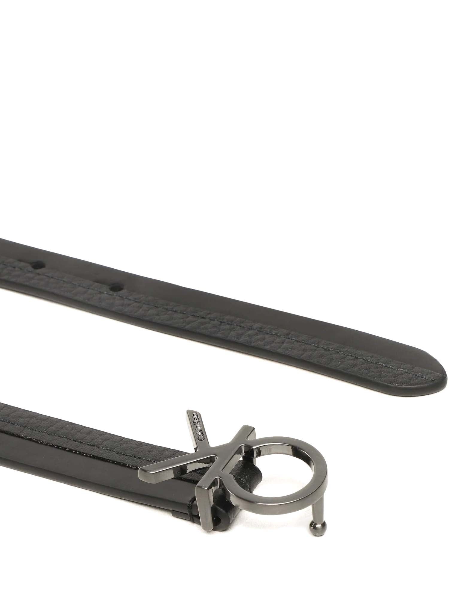 Cinture Nero Calvin Klein