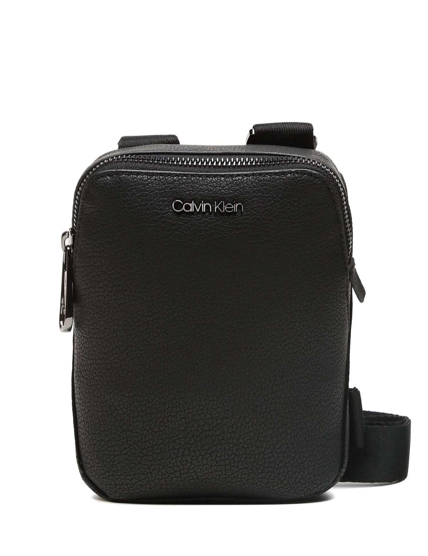 Tracolla Nero Calvin Klein