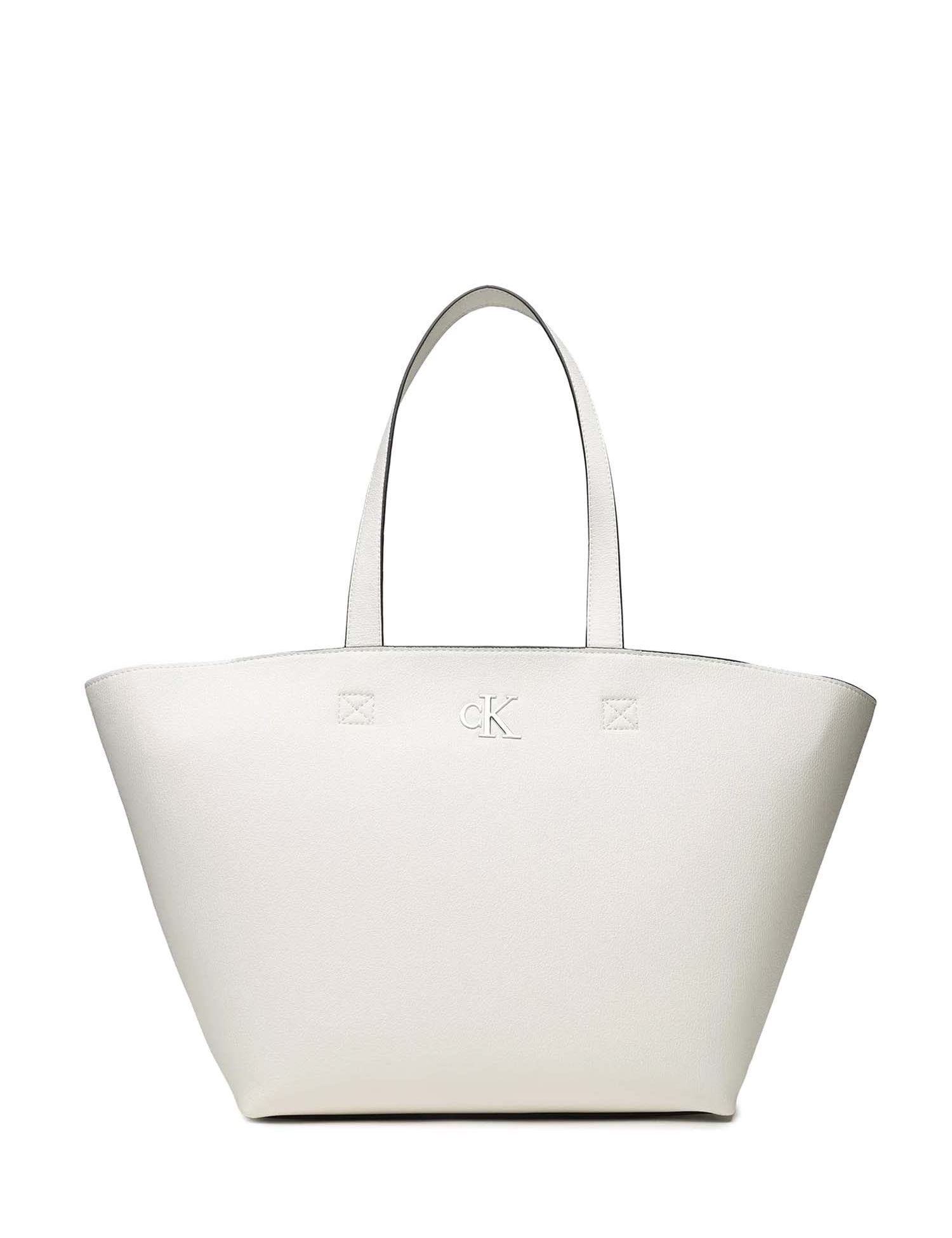 Shopper Bianco Calvin Klein