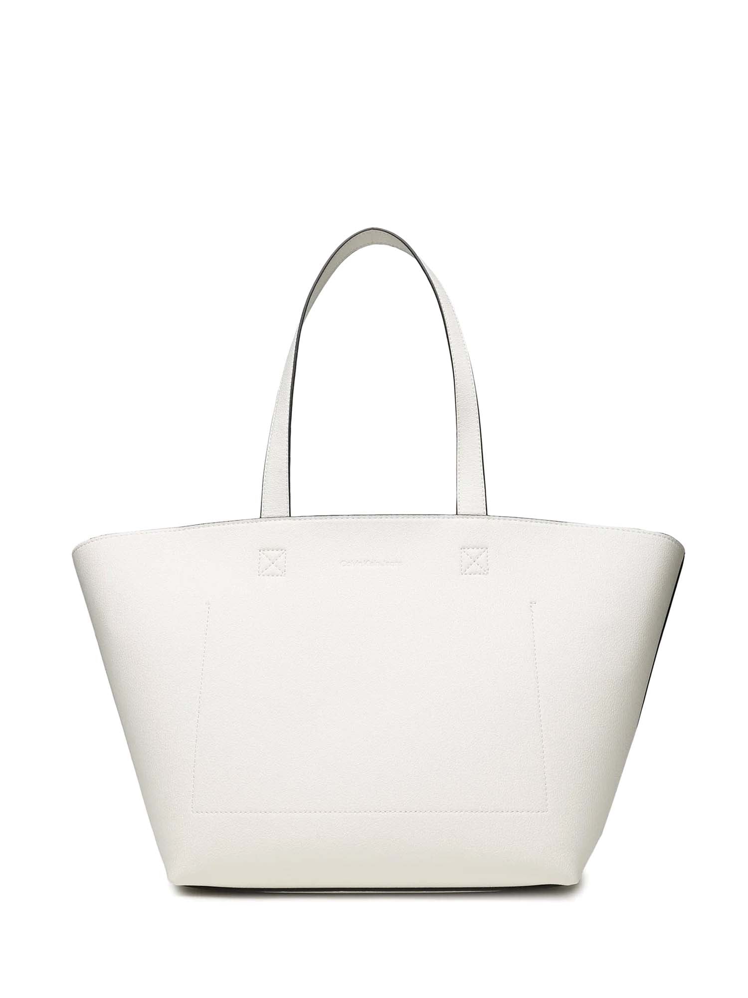Shopper Bianco Calvin Klein