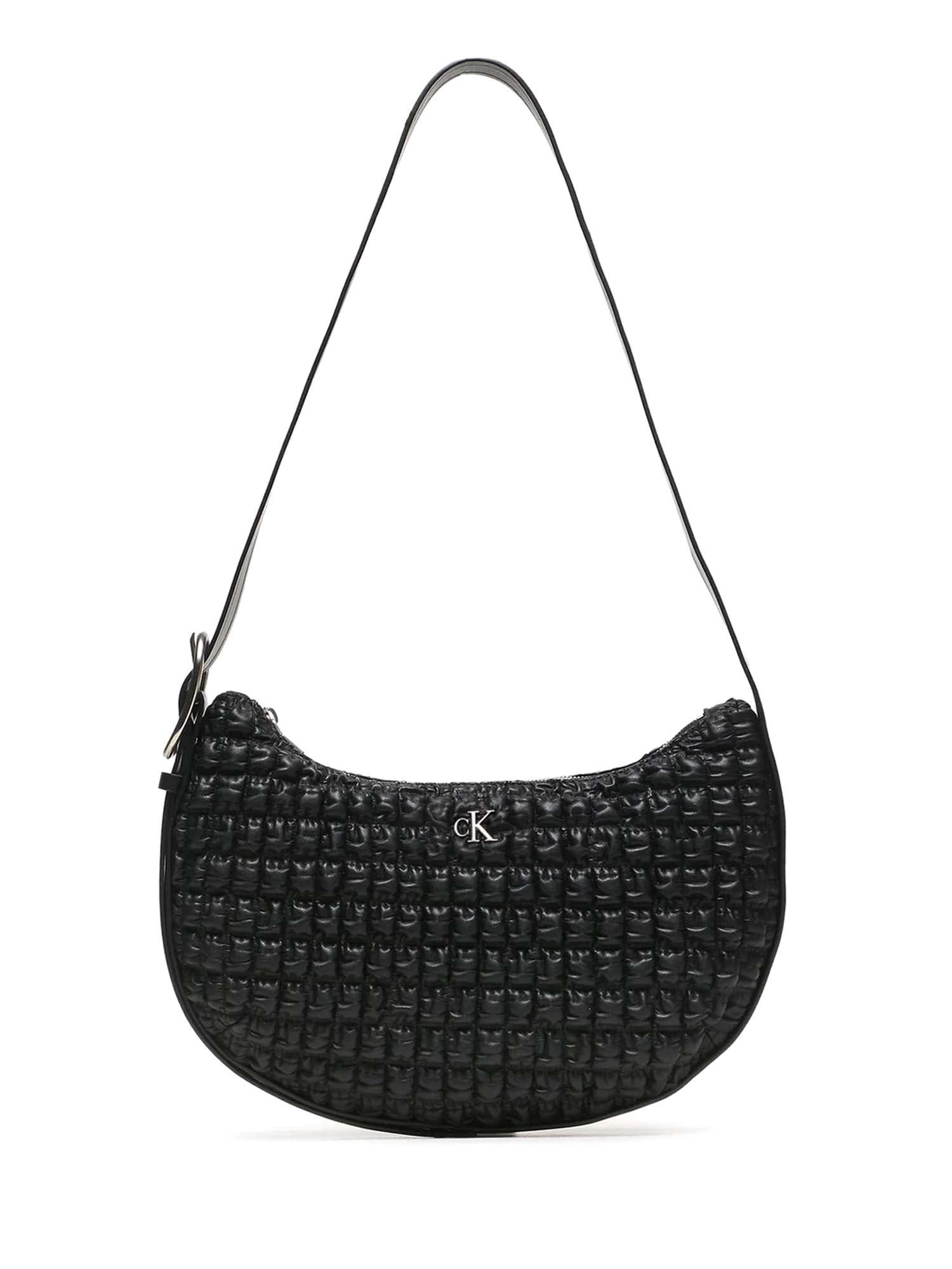 Borse a spalla Nero Calvin Klein