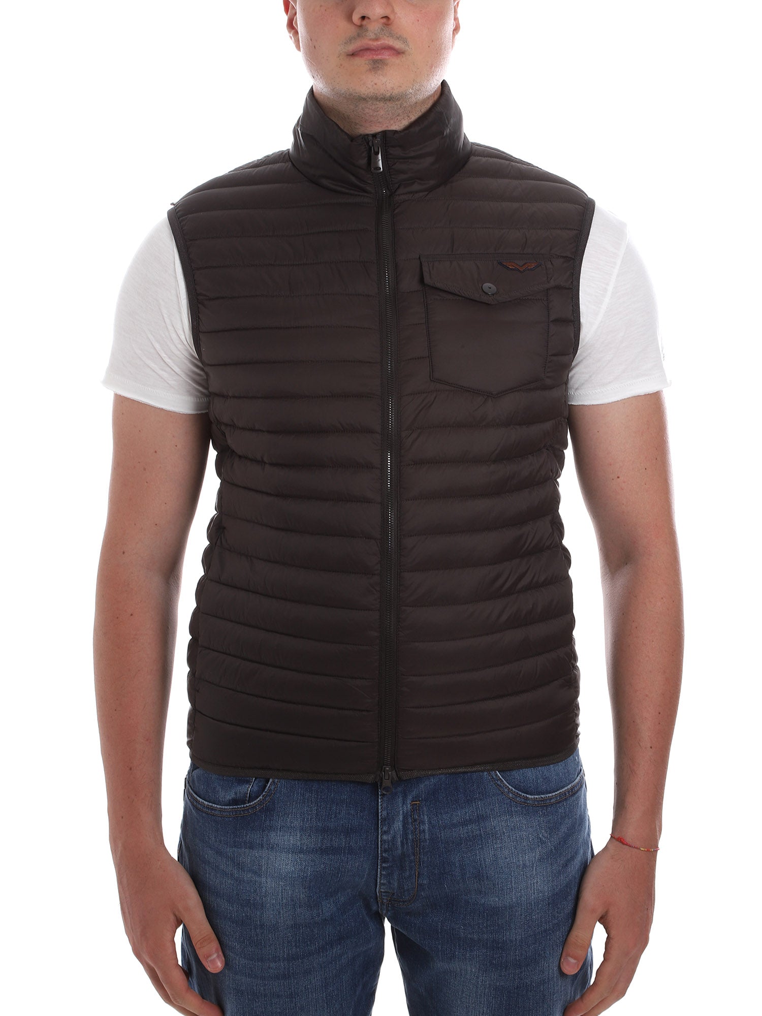 Gilet Marrone Armata Di Mare
