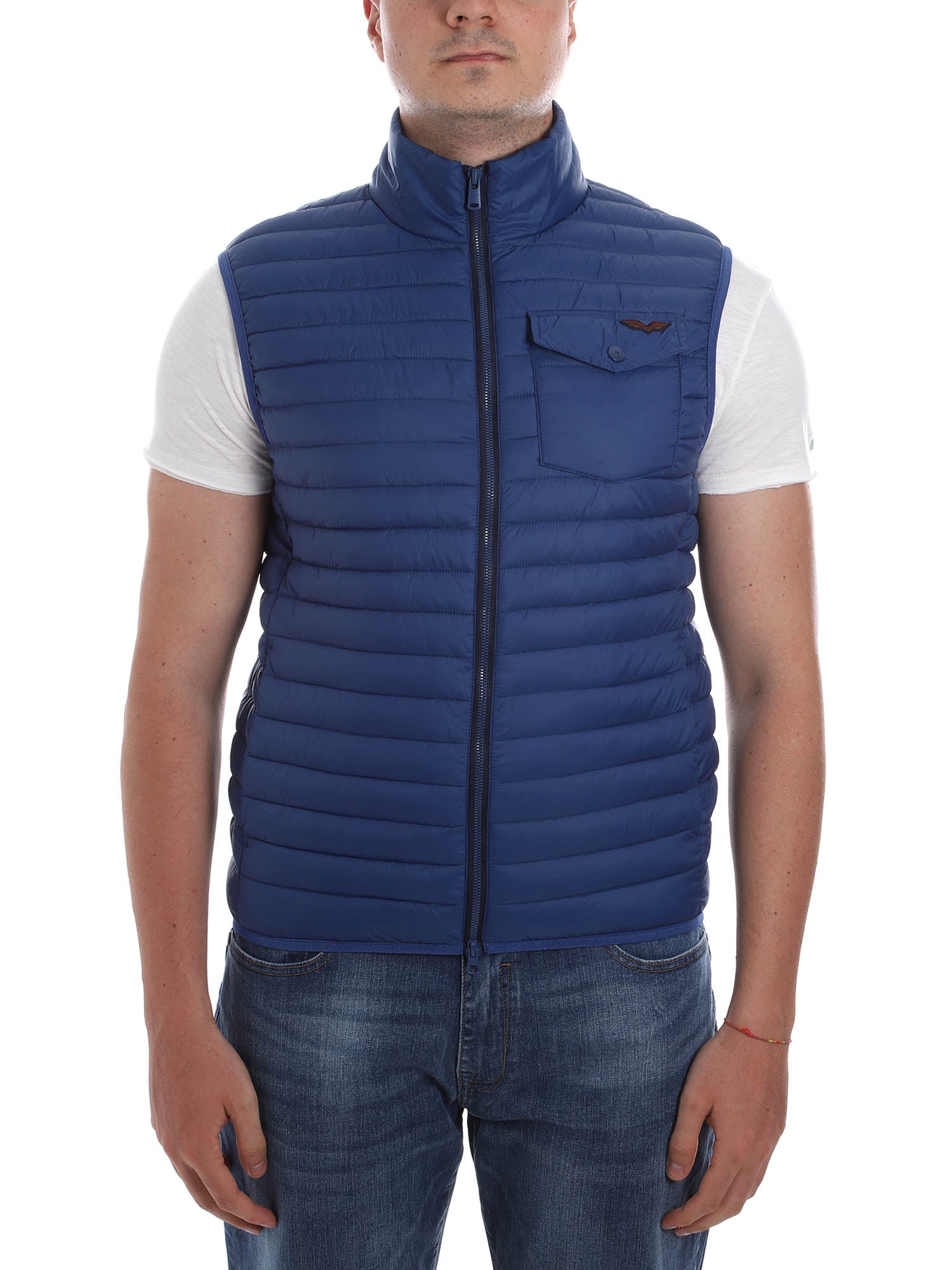 Gilet Blu Medio Armata Di Mare