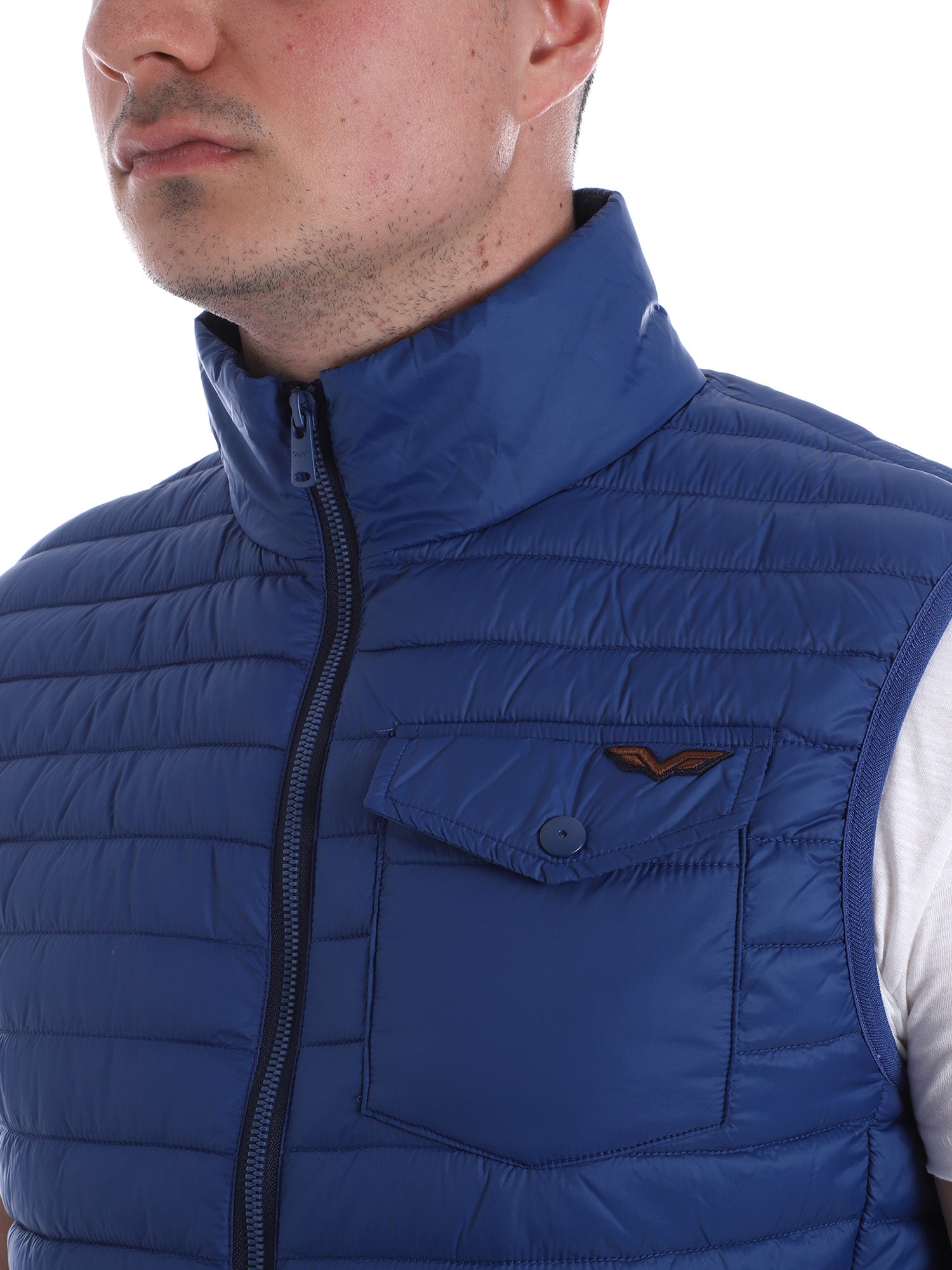 Gilet Blu Medio Armata Di Mare