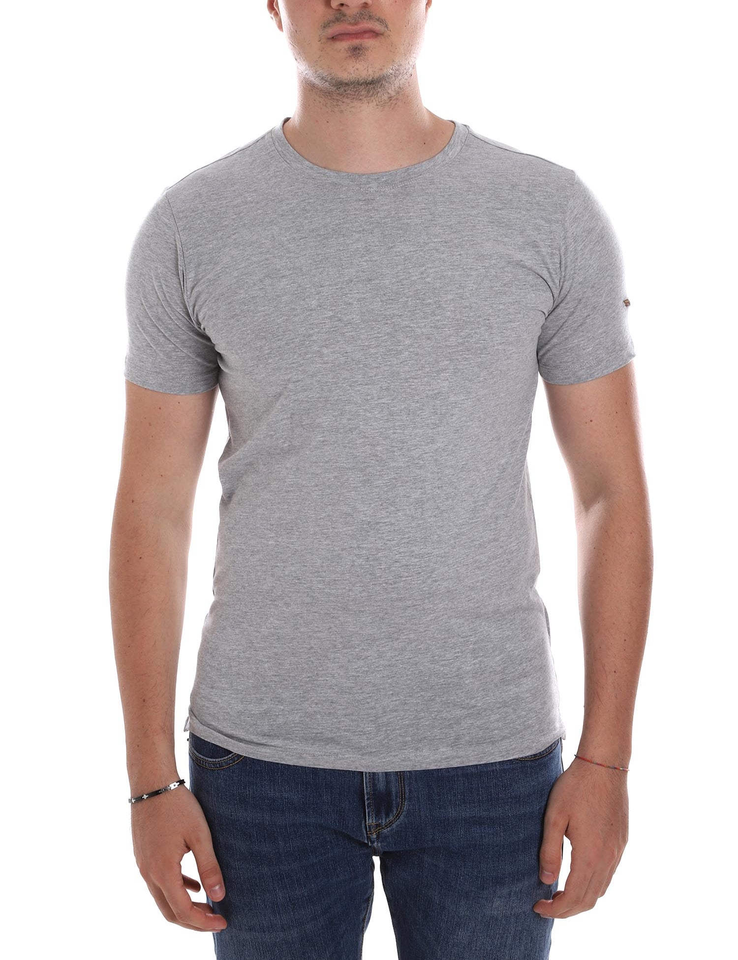 T-shirt Grigio Armata Di Mare