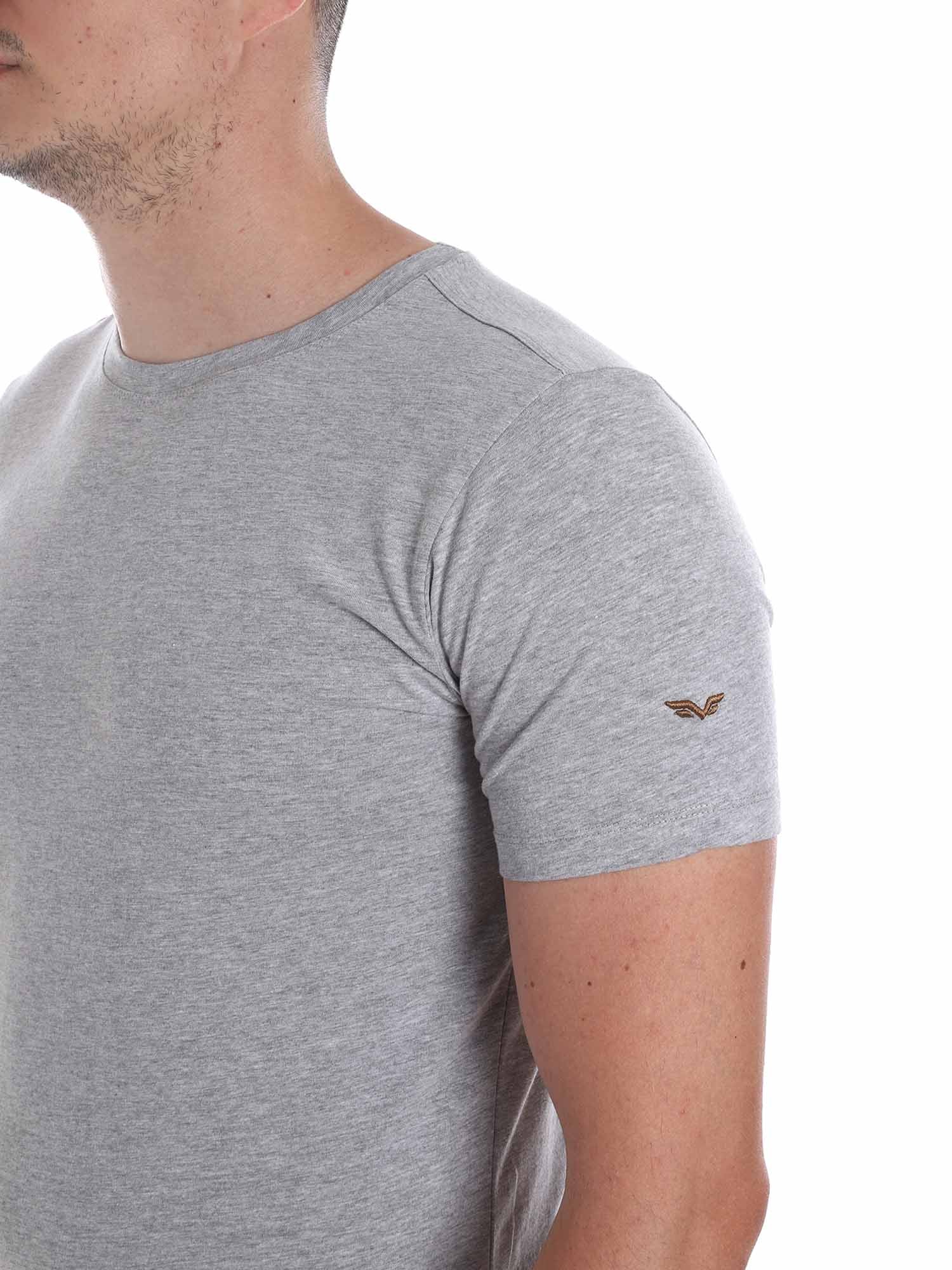 T-shirt Grigio Armata Di Mare