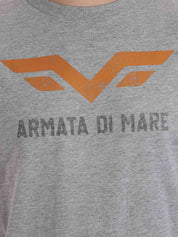 T-shirt Grigio Armata Di Mare