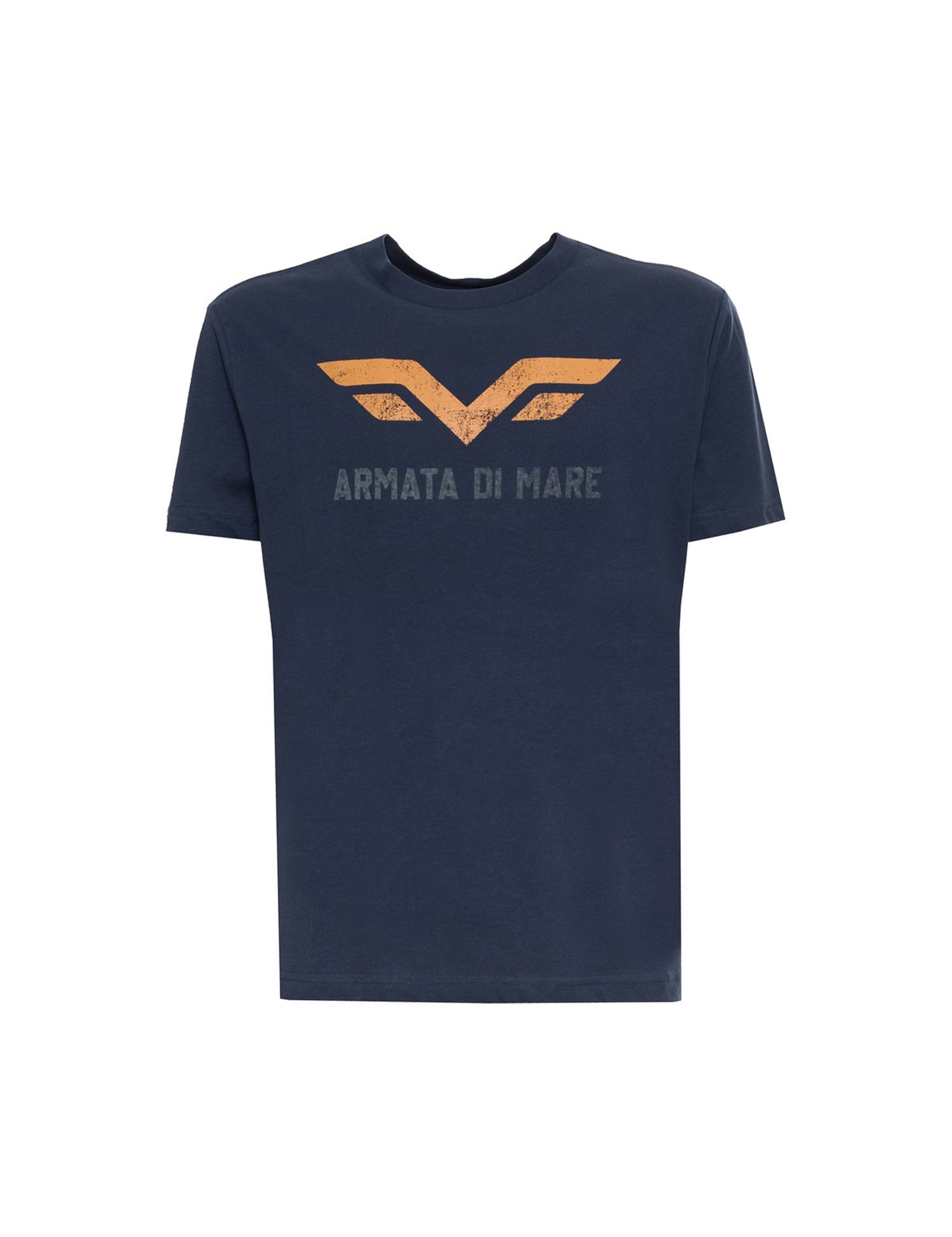 T-shirt Blu Scuro Armata Di Mare