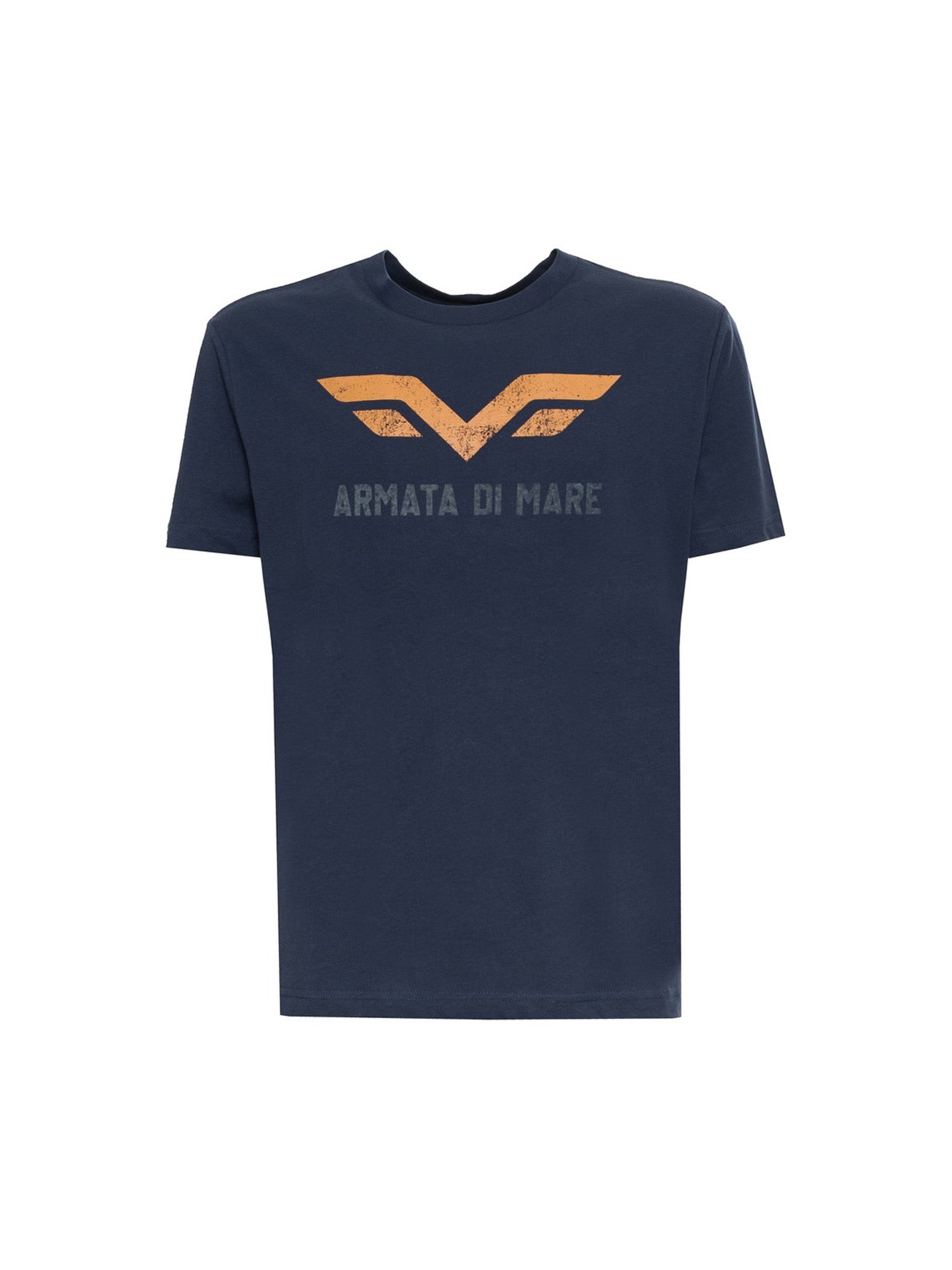 T-shirt Blu Scuro Armata Di Mare