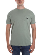 T-shirt Verde Armata Di Mare