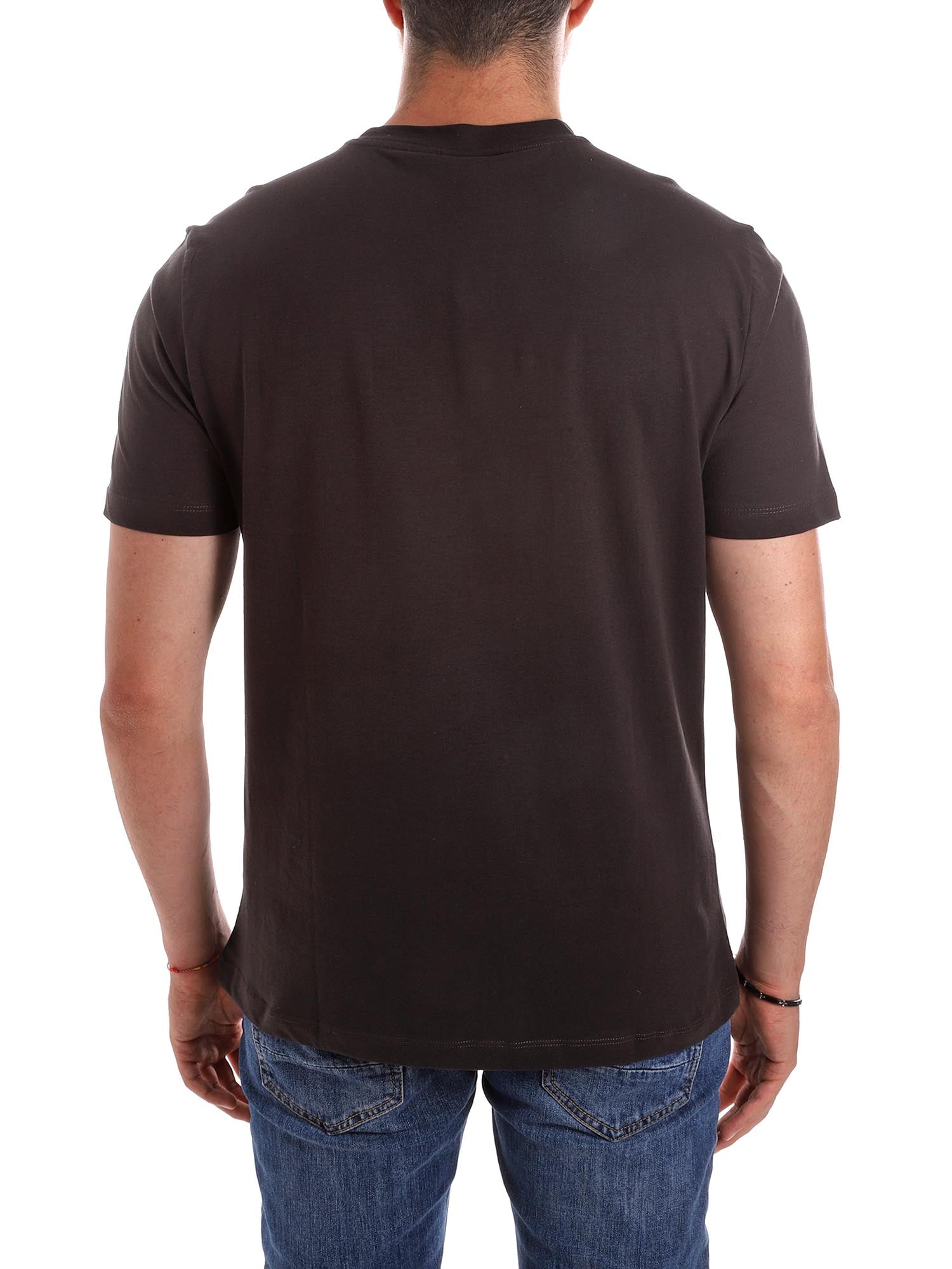 T-shirt Marrone Armata Di Mare