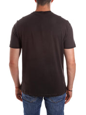 T-shirt Marrone Armata Di Mare