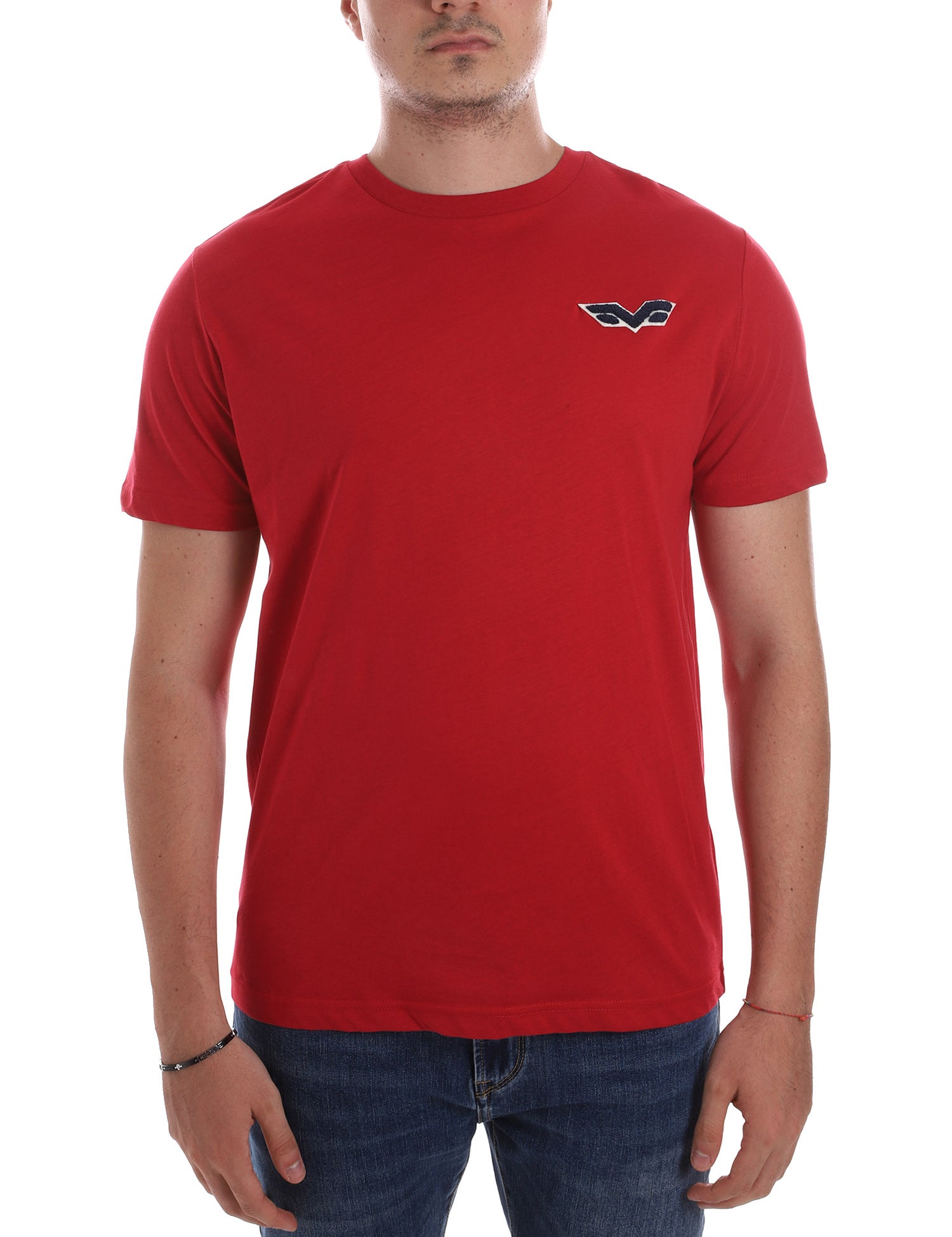 T-shirt Rosso Armata Di Mare