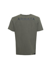 T-shirt Verde Armata Di Mare