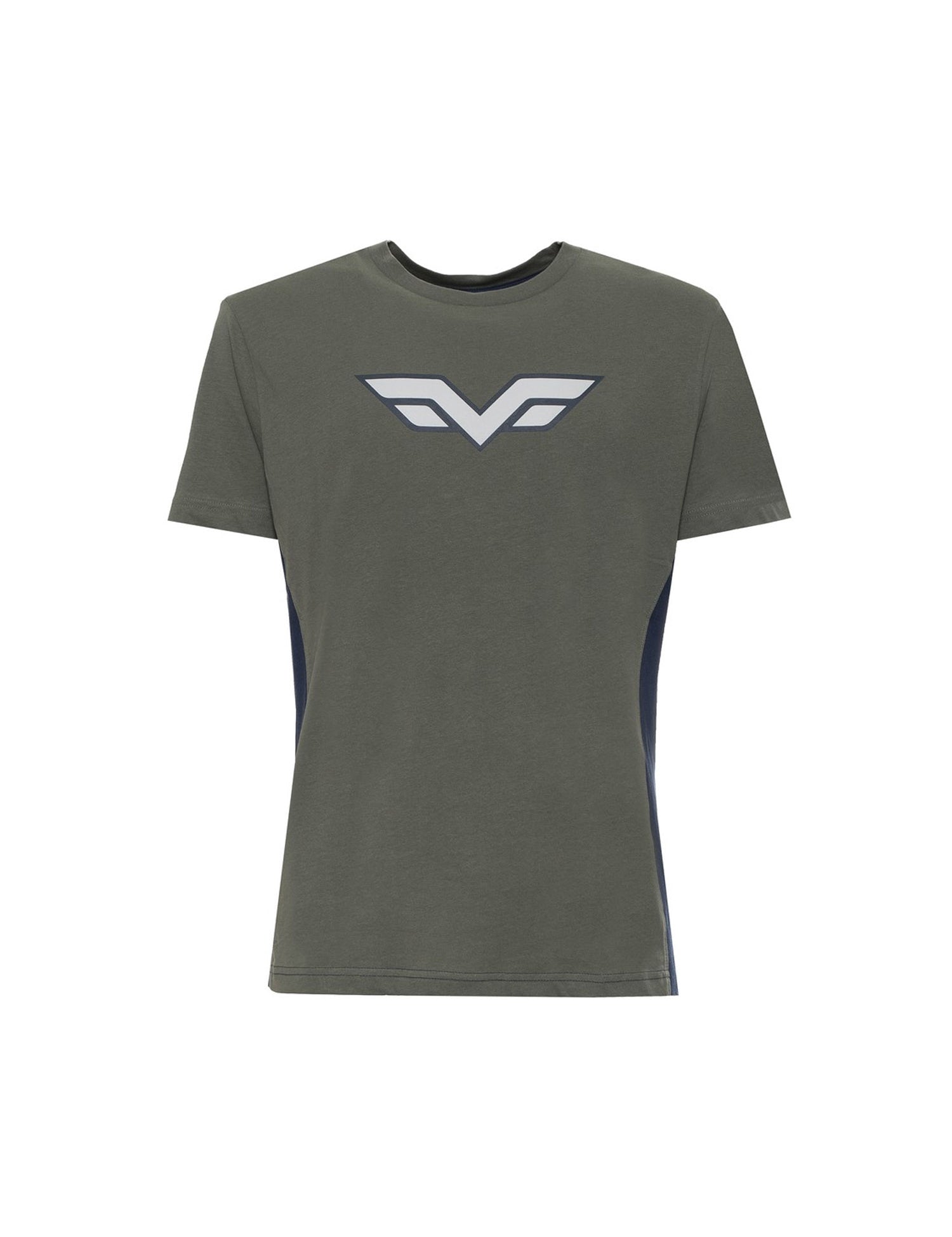 T-shirt Verde Armata Di Mare