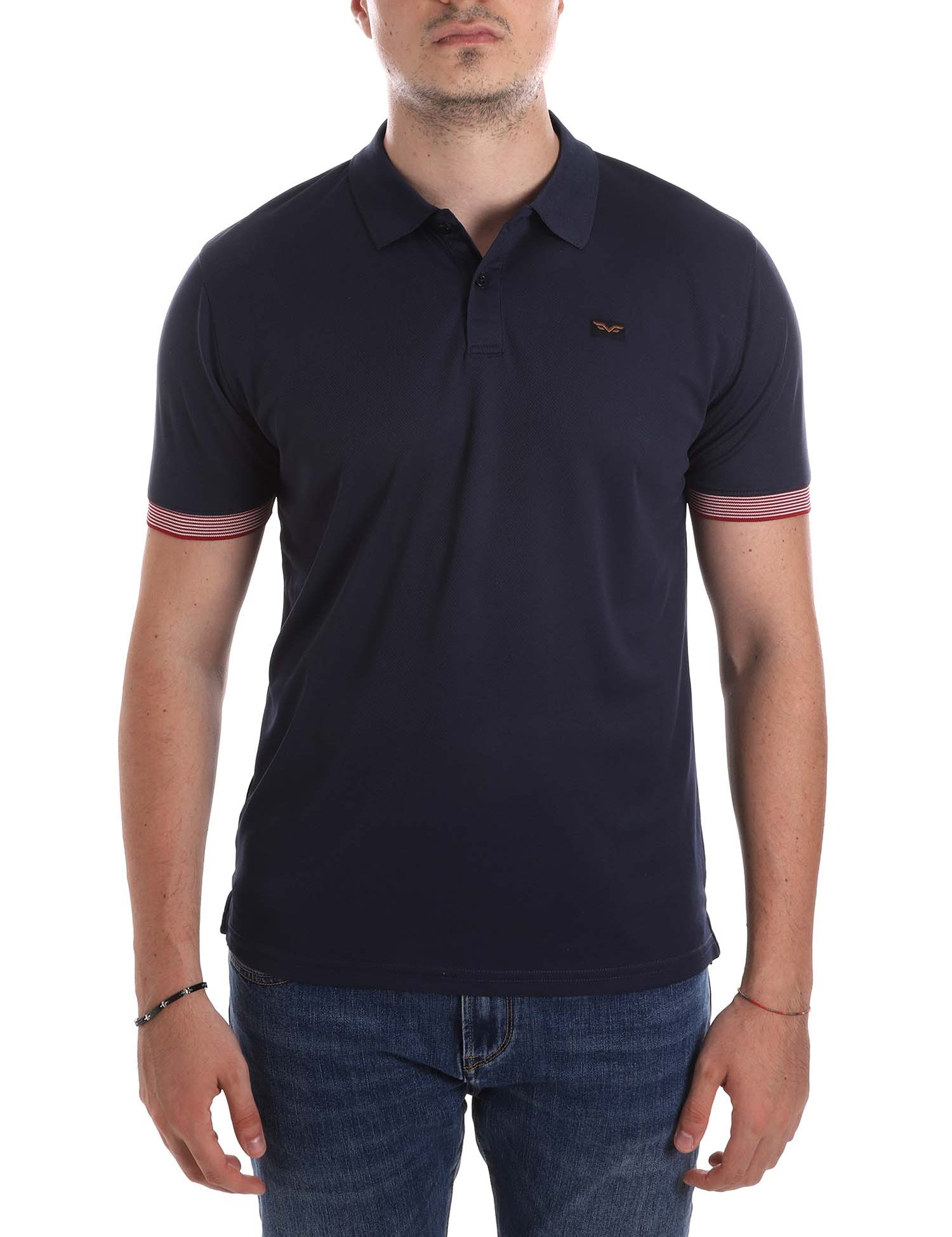 Polo Blu Scuro Armata Di Mare