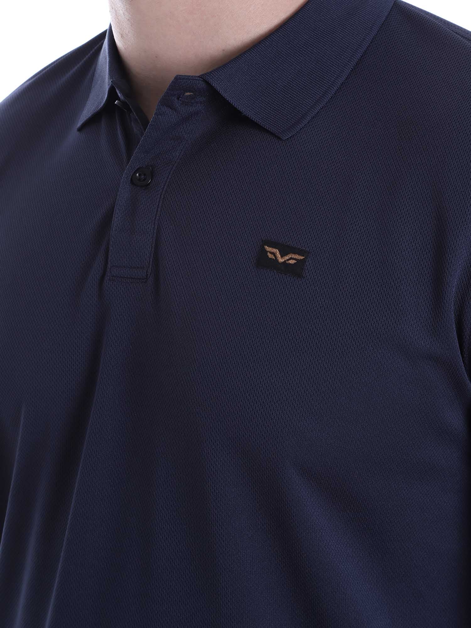 Polo Blu Scuro Armata Di Mare