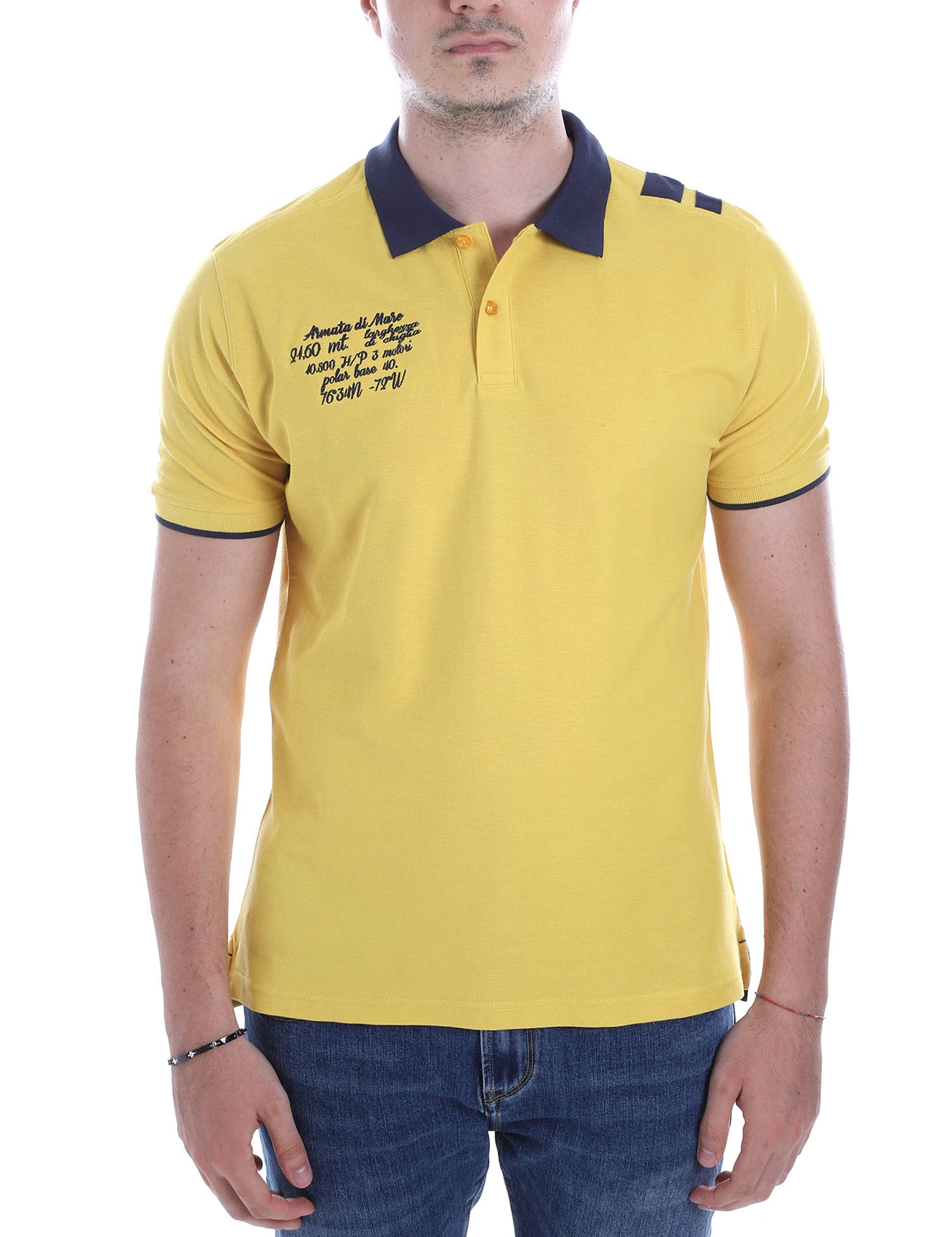 Polo Giallo Armata Di Mare