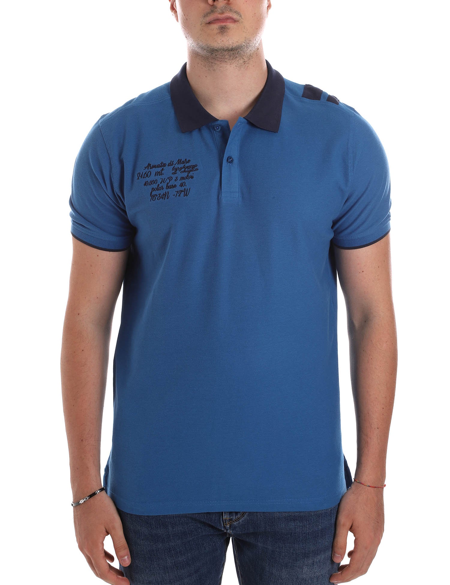 Polo Bluette Armata Di Mare