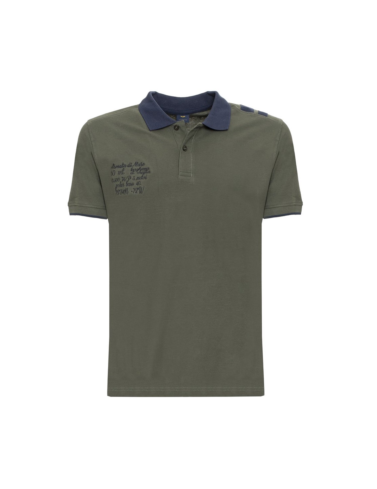 Polo Verde Armata Di Mare