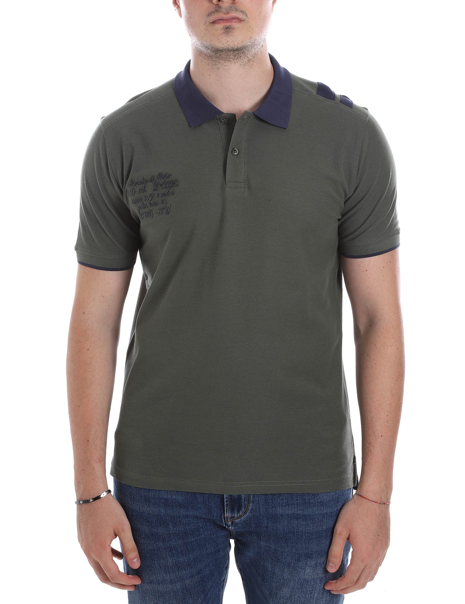 Polo Verde Armata Di Mare