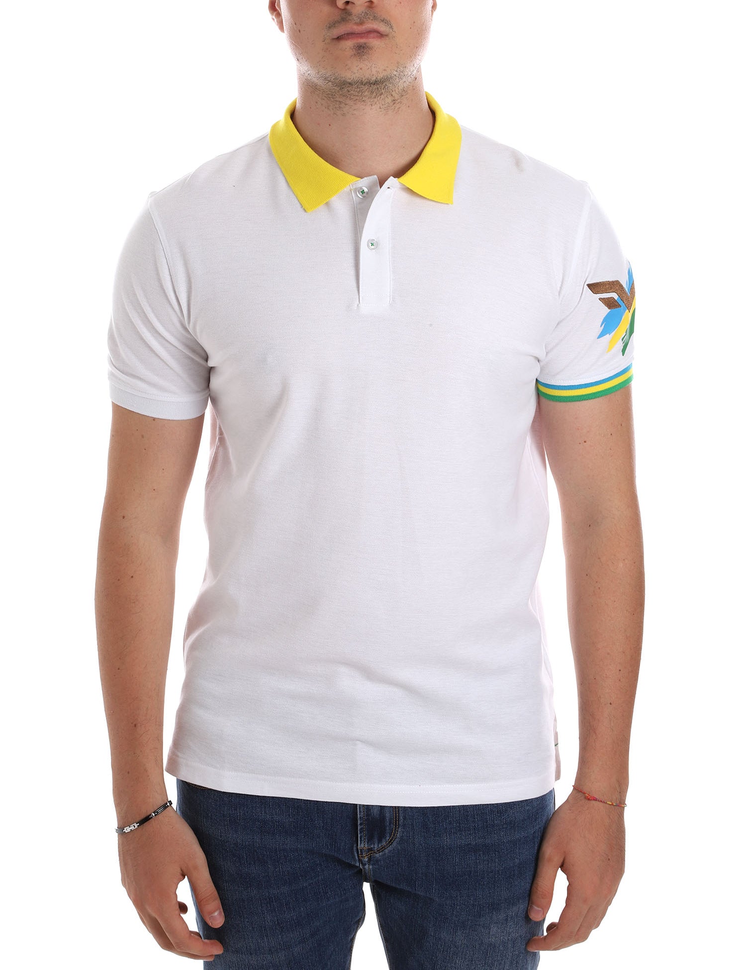 Polo Bianco Armata Di Mare