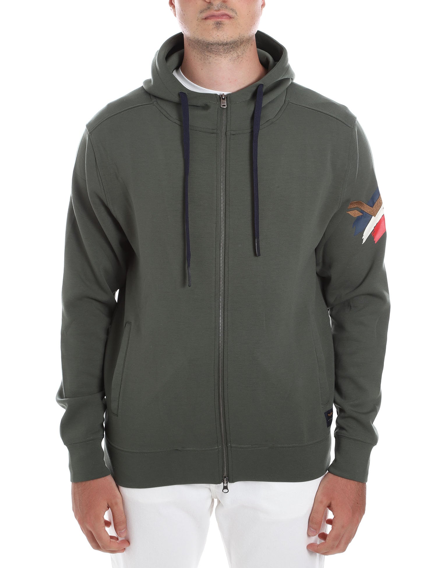 Felpe Verde Armata Di Mare