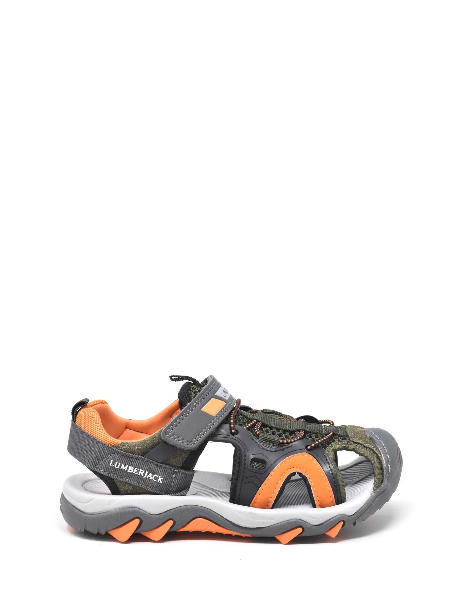 Sandali con strappi Verde Lumberjack