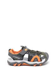 Sandali con strappi Verde Lumberjack