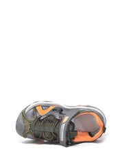 Sandali con strappi Verde Lumberjack