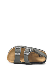 Sandali con strappi Verde Lumberjack