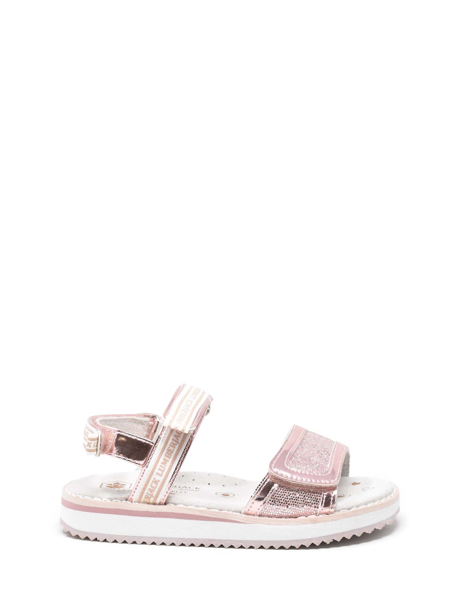 Sandali con strappi Rosa Lumberjack