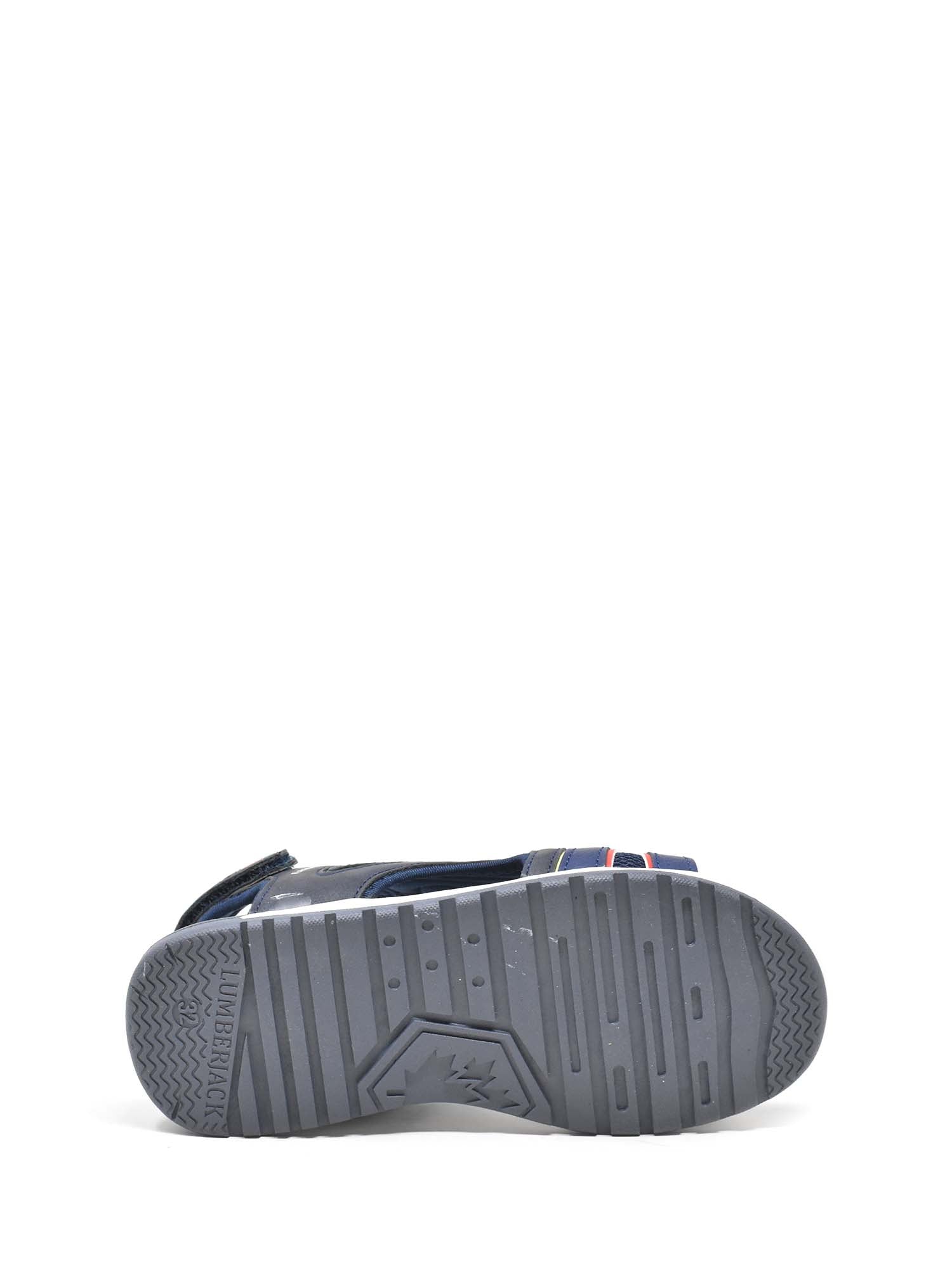 Sandali con strappi Blu Lumberjack