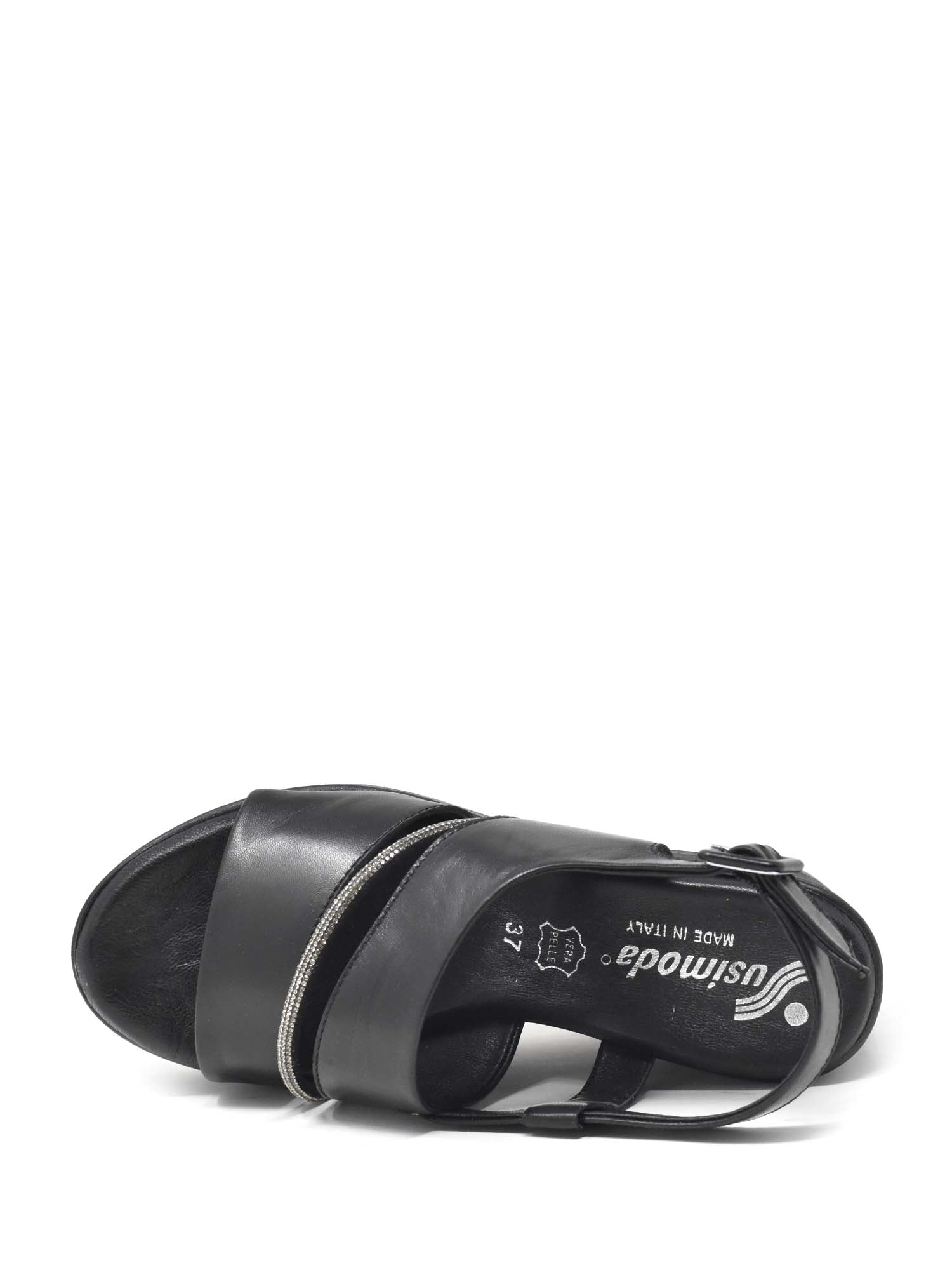 Sandali zeppa Nero Susimoda