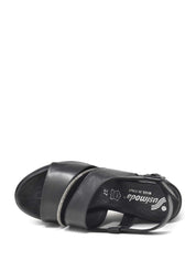 Sandali zeppa Nero Susimoda