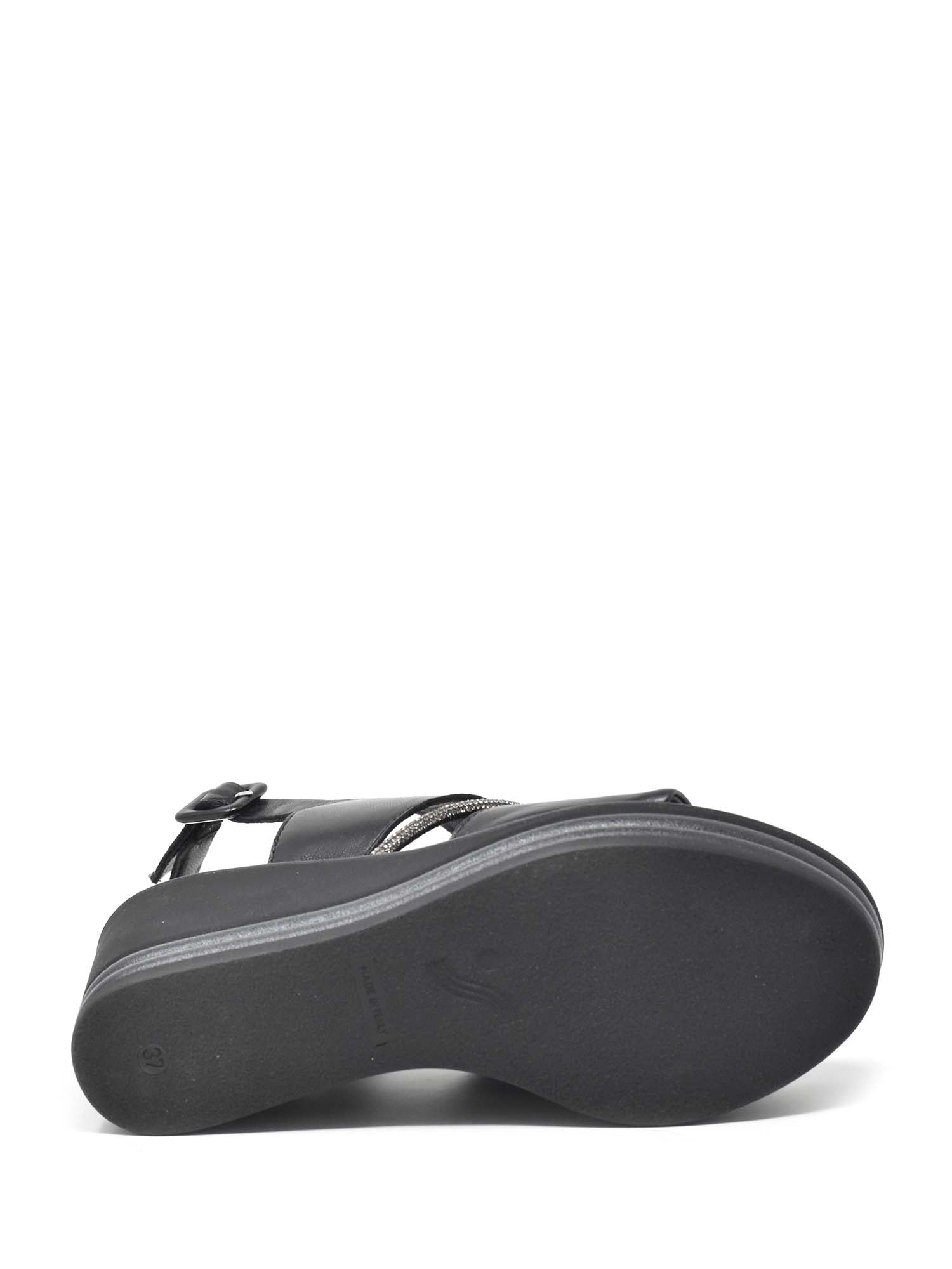 Sandali zeppa Nero Susimoda