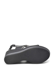 Sandali zeppa Nero Susimoda