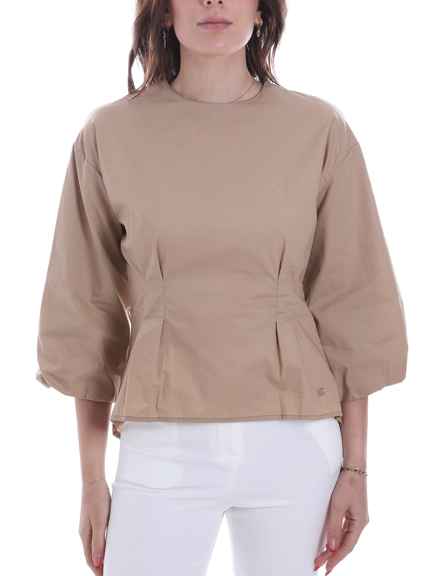 Bluse Beige Yes-zee