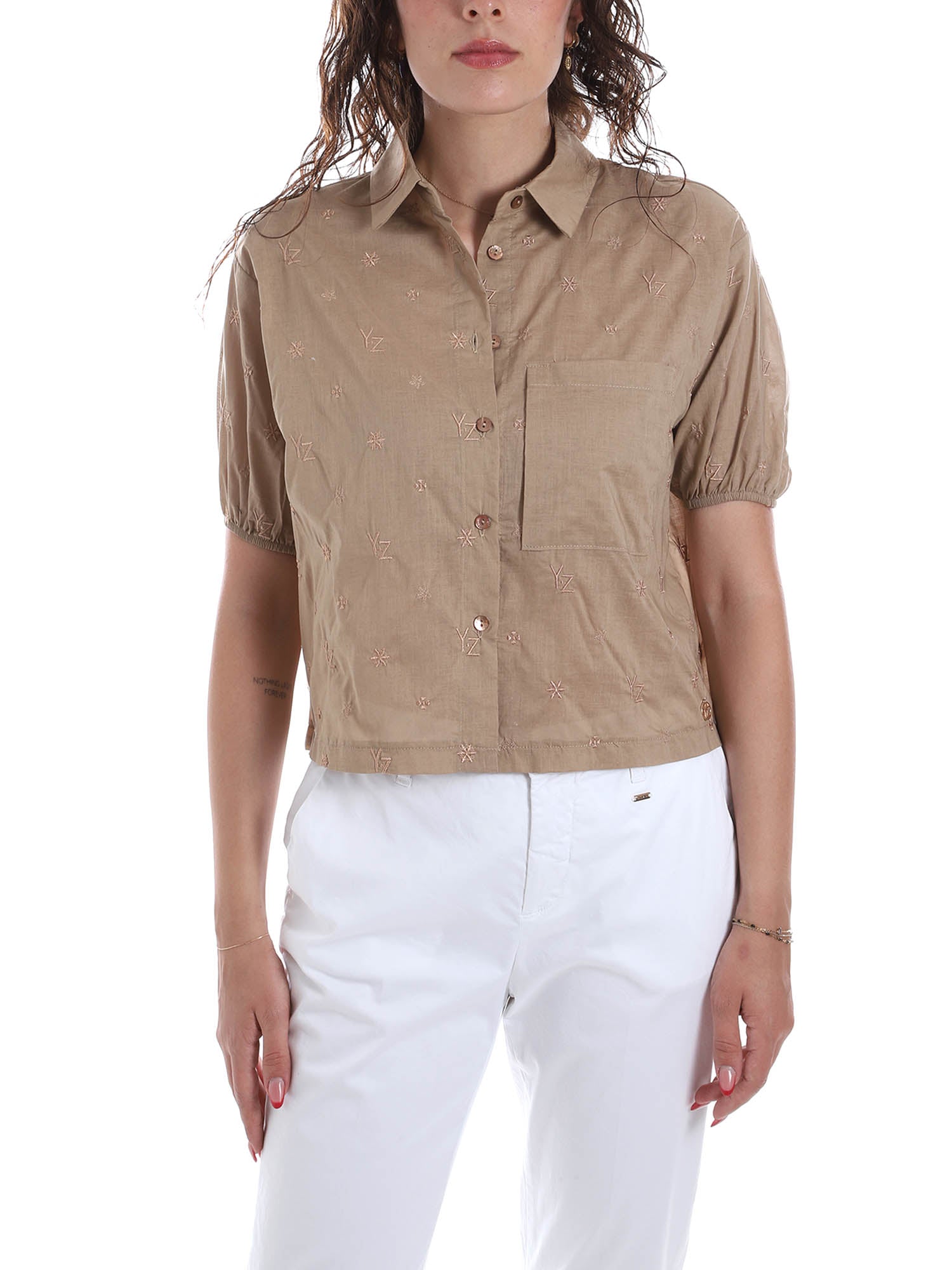Camicie Beige Yes-zee