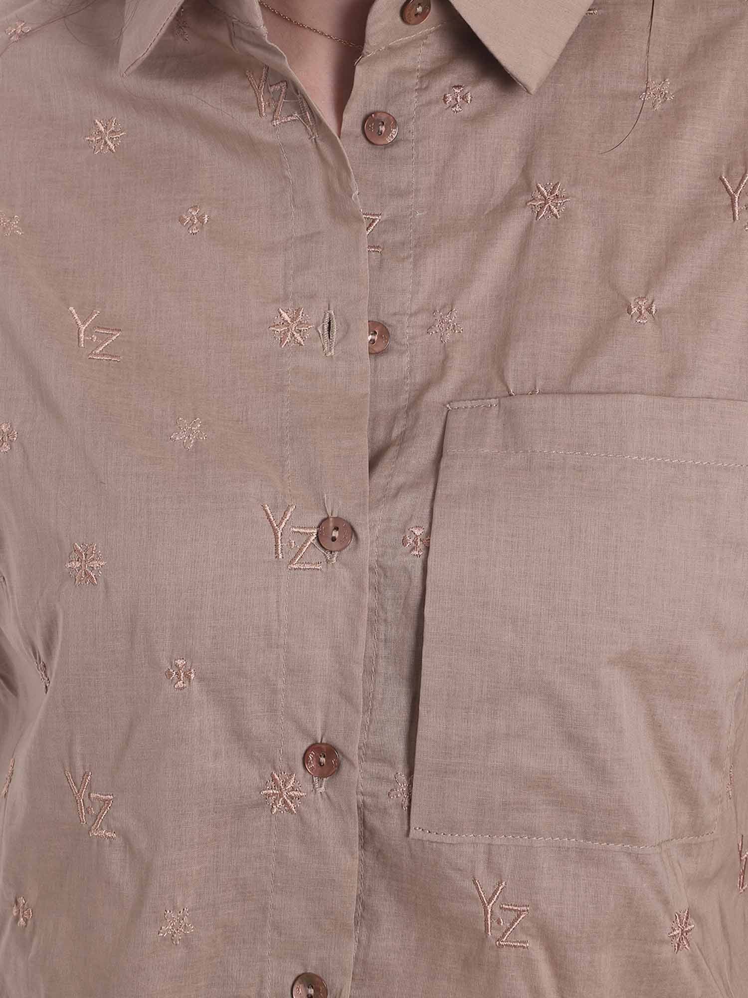 Camicie Beige Yes-zee