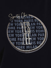 T-shirt Nero Yes-zee