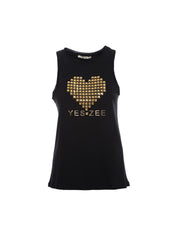 Canotte Nero Yes-zee