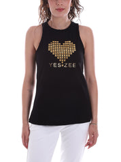 Canotte Nero Yes-zee