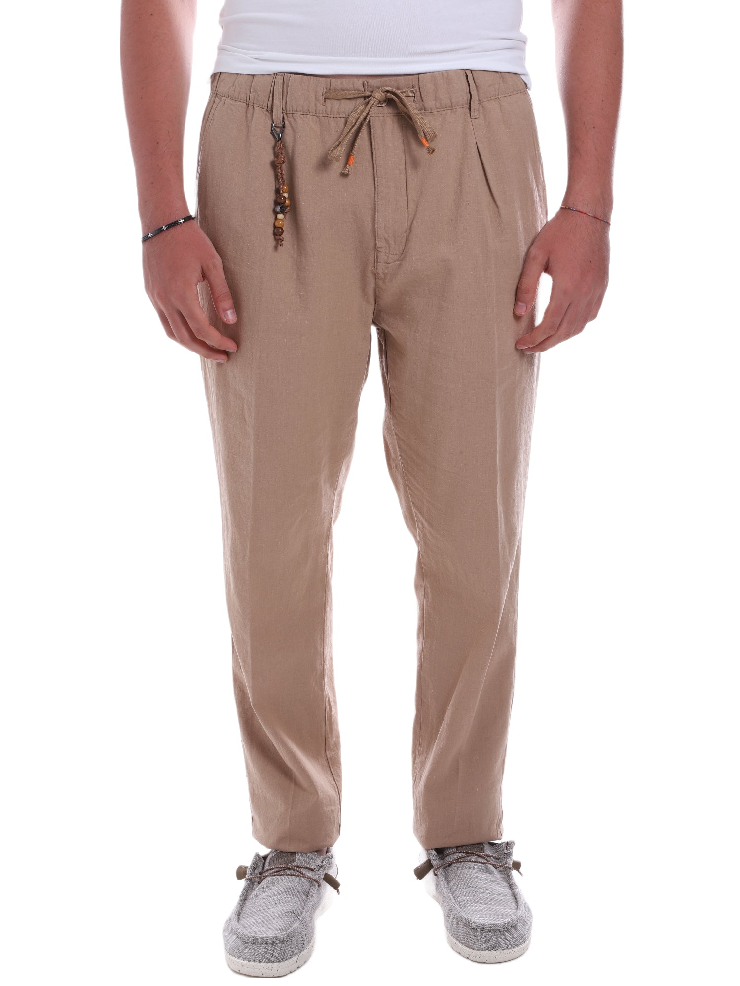 Pantaloni Beige Yes-zee