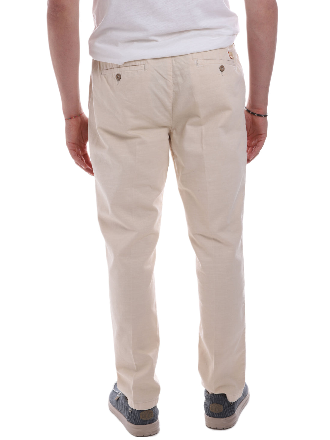 Pantaloni Beige Yes-zee