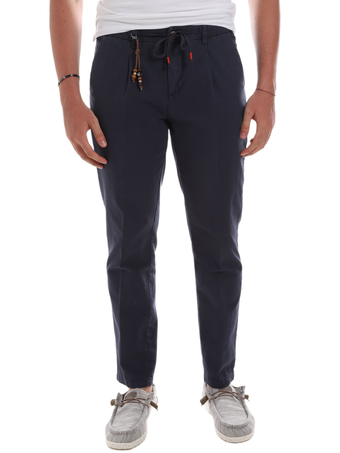 Pantaloni Blu Yes-zee