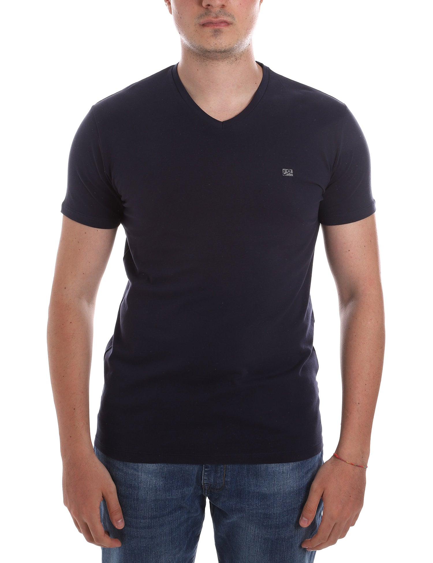 T-shirt Blu Medio Yes-zee